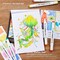 172 Colors Dual Tip Alcohol Based Art Markers,171 Colors plus 1 Blender Permanent Marker 1 Marker Pad with Case Perfect for Kids Adult Coloring Books Sketching and Card Making